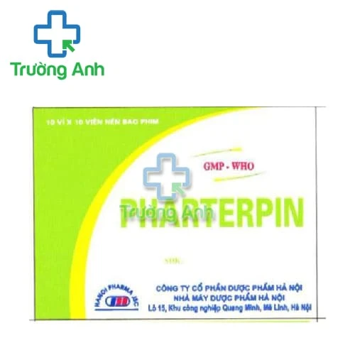 Pharterpin - Thuốc điều trị các ho của dược phẩm Hà Nội