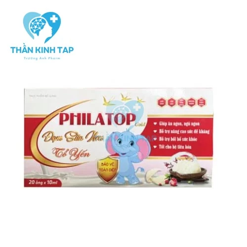 Philatop Đạm Sữa Non Tổ Yến - Tăng cường sức đề kháng bé yêu