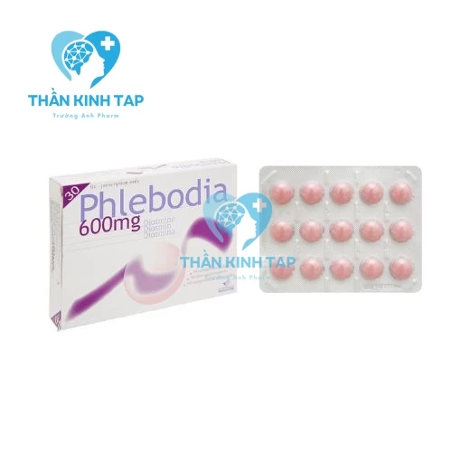 Phlebodia - Thuốc điều trị trĩ và suy tuần hoàn tĩnh mạch