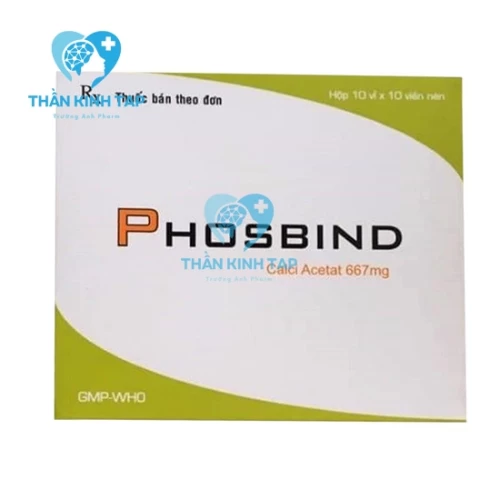 Phosbind - Thuốc điều trị bệnh thận hiệu quả 