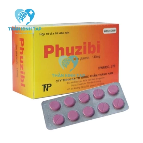 Phuzibi - Thuốc hỗ trợ bổ sung kẽm cho cơ thể
