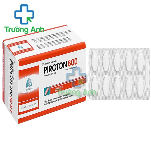 Piroton 800 - Thuốc điều trị các bệnh tổn thương não