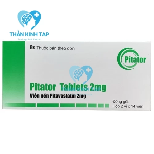 Pitator Tablets 2mg - Pitavastatin 2mg Orient Pharma