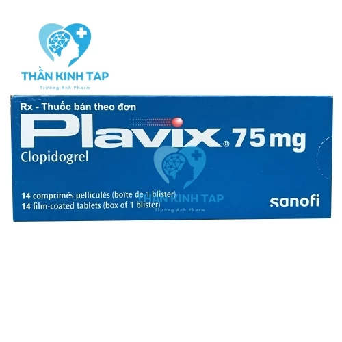 Plavix 75mg - Clopidogrel 75mg Sanofi