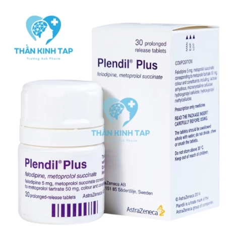 Plendil Plus - Thuốc điều trị tăng huyết áp