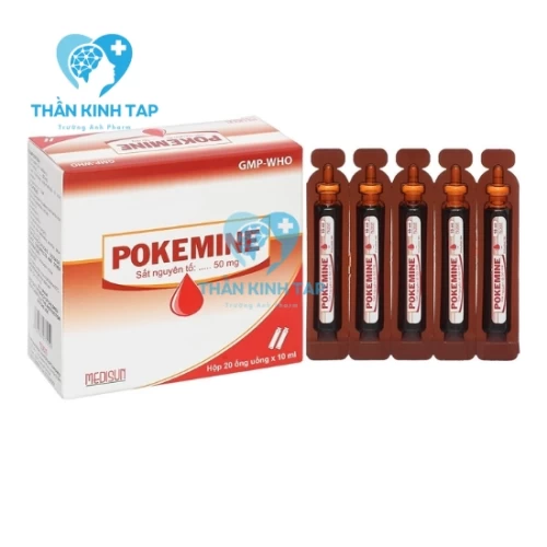 Pokemine - Thuốc điều trị thiếu máu do thiếu sắt