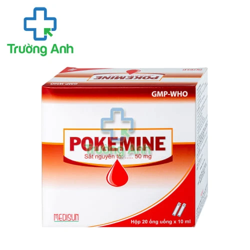 Pokemine - Thuốc điều trị thiếu máu do thiếu sắt