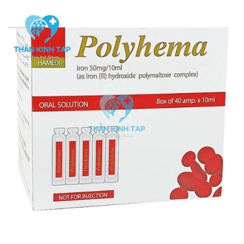Polyhema - Thuốc bổ sung sắt cho cơ thể của Hamedi