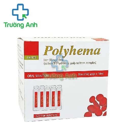 Polyhema - Thuốc bổ sung sắt cho cơ thể của Hamedi