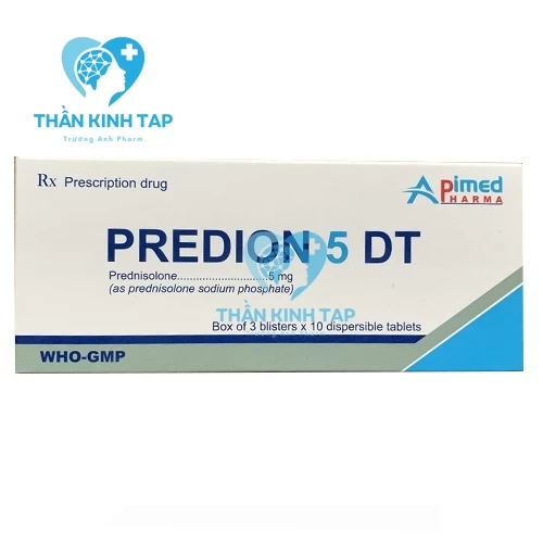 Predion 5 DT - Prednisolon 5mg Apimed