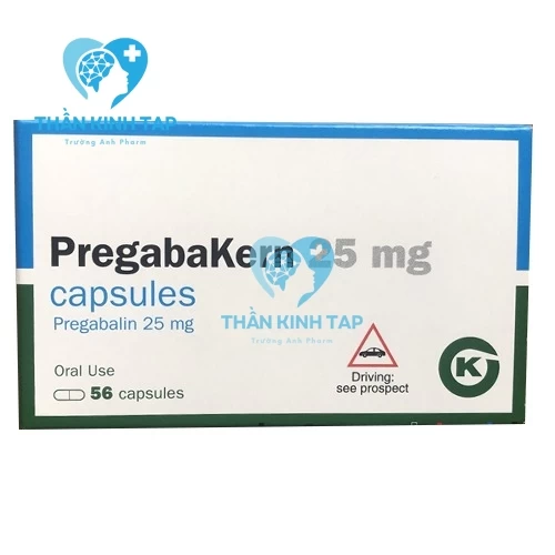 Pregabakern 25mg - Pregabalin 25mg Kern Pharma