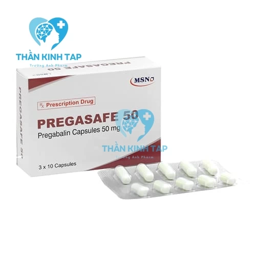 Thuốc Pregasafe 50mg MSN - Điều trị bệnh động kinh