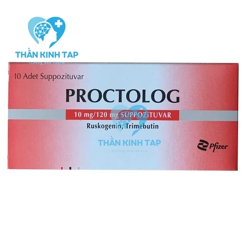 Proctolog - Thuốc  điều trị bệnh trĩ nứt hậu môn