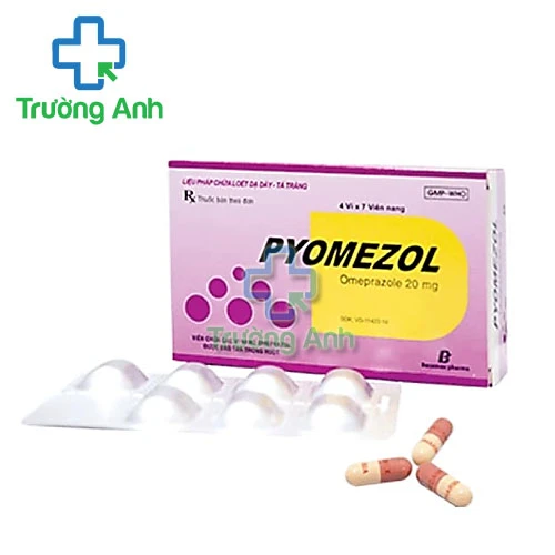 Pyomezol - Thuốc điều trị loét, trào ngược dạ dày-thực quản