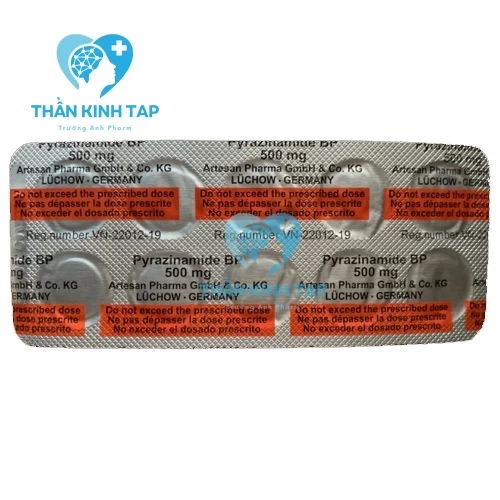 Pyrazinamide 500mg - Pyrazinamid Artesan