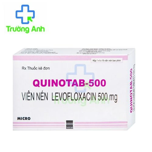 Quinotab-500 - Thuốc điều trị các bệnh nhiễm trùng hiệu quả