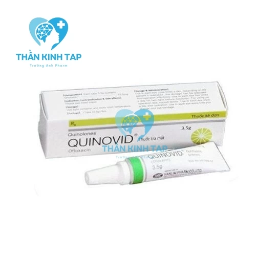 Quinovid - Thuốc điều trị viêm, loét giác mạc