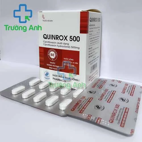 Quinrox 500 - Thuốc diều trị nhiễm khuẩn hiệu quả đường uống