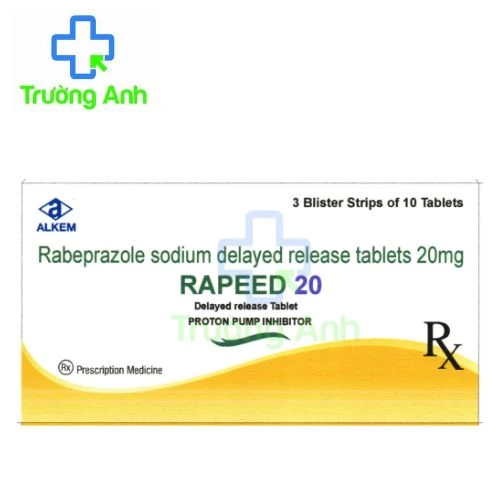 Rapeed 20 - Thuốc điều trị loét dạ dày tá tràng hiệu quả