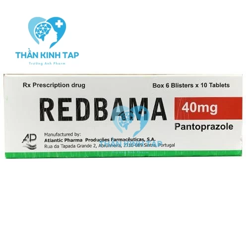 Redbama 40mg - Pantoprazole 40mg Atlantic Pharma