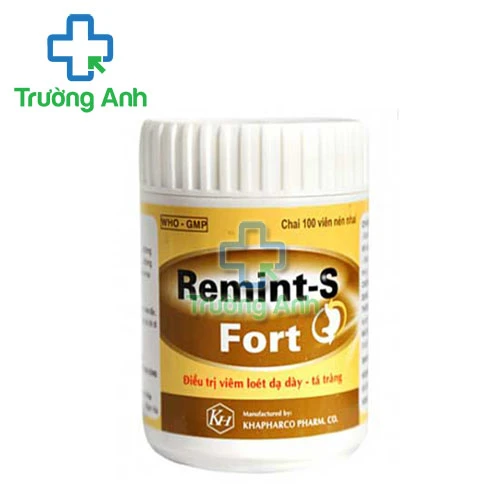 Remint-S Fort - Thuốc điều trị viêm loét dạ dày - tá tràng