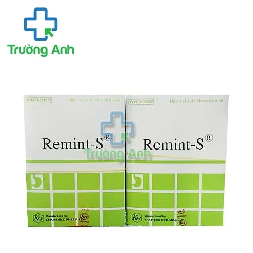 Remint-S - Thuốc điều trị viêm loét dạ dày và tá tràng