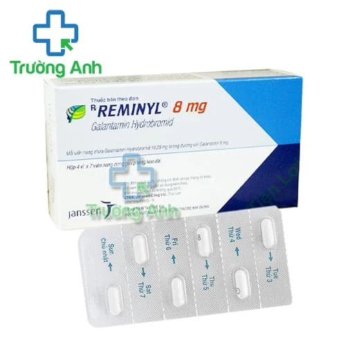 Reminyl 8mg Janssen (28 viên) - Thuốc điều trị sa sút trí tuệ Alzheimer