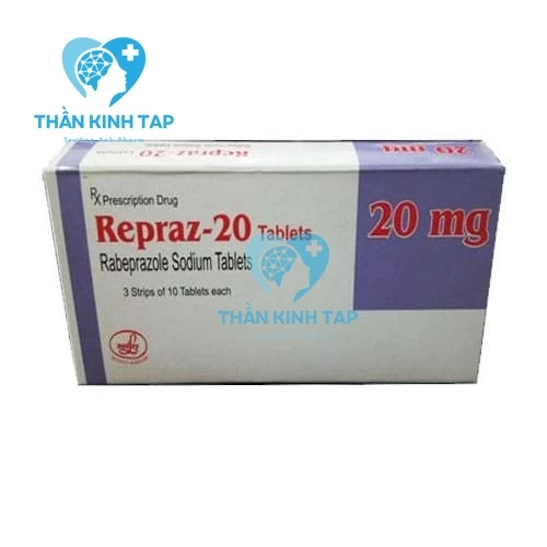 Repraz-20 - Thuốc điều trị trào ngược dạ dày thực quản hiệu quả