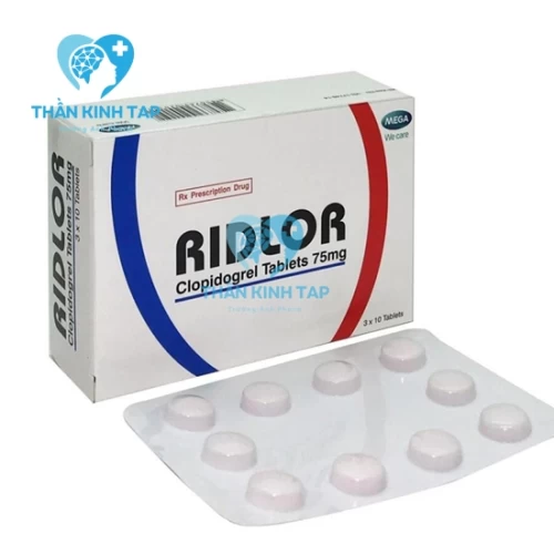 Ridlor - Clopidogrel 75mg Pharmathen