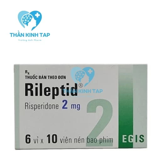 Rileptid 2mg Egis - Thuốc điều trị tâm thần phân liệt, rối loạn lưỡng cực