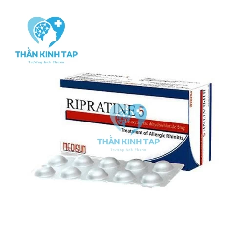 Ripratine 5 - Thuốc điều trị chứng viêm mũi dị ứng