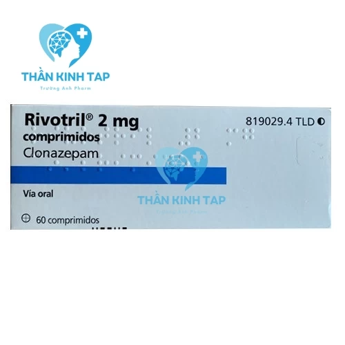 Rivotril 2mg - Clonazepam 2mg Roche