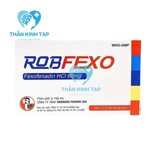 Robfexo - Thuốc điều trị viêm mũi dị ứng, nổi mày đay