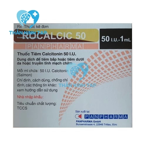 Rocalcic 50 - Thuốc điều trị bệnh viêm xương khớp