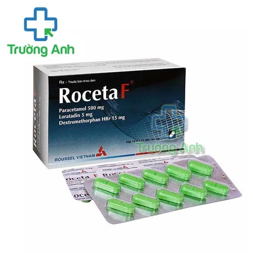 Roceta F - Thuốc điều trị sốt, đau nhức cơ xương hiệu quả