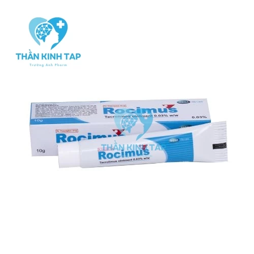 Rocimus 0.03%w/w  - Thuốc điều trị các bệnh ngoài da