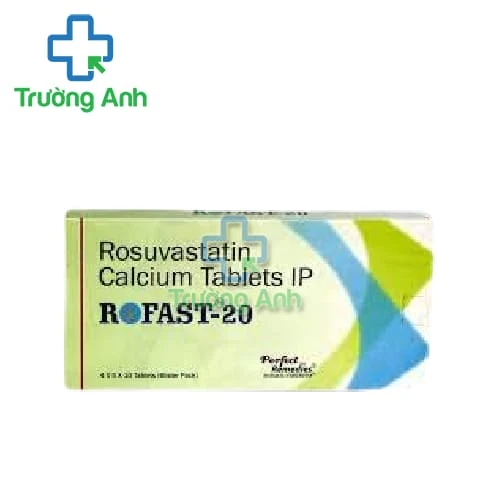 Rofast 20 - Thuốc điều trị tăng cholesterol máu của Ấn Độ