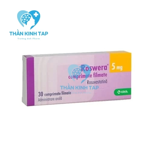 Roswera 5mg - Thuốc điều trị tăng Cholesterol máu