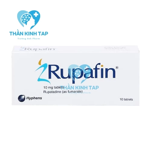 Rupafin 10mg - Thuốc điều trị viêm mũi dị ứng và nổi mày đay