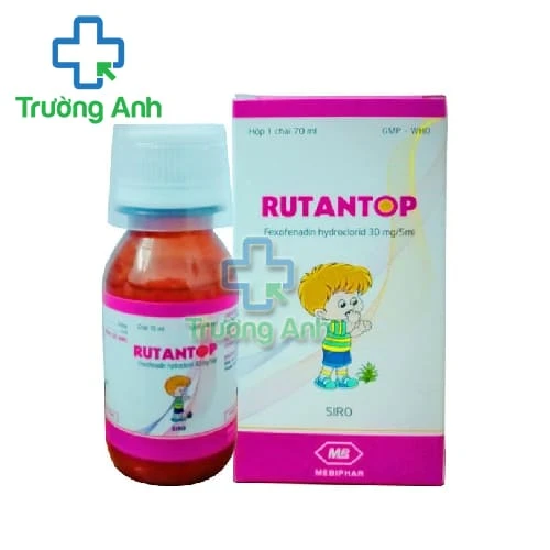 Rutantop - Thuốc điều trị viêm mũi dị ứng, mày đay mạn