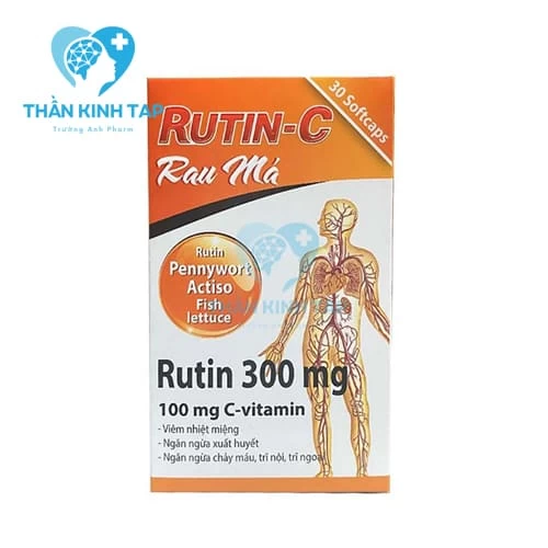 Rutin-C Rau Má - Giúp mát gan, thông mật lợi tiểu