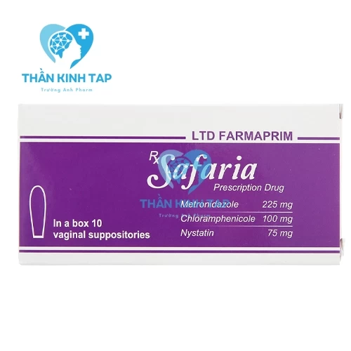 Safaria - Điều trị nhiễm, khuẩn nhiễm nấm, viêm âm đạo