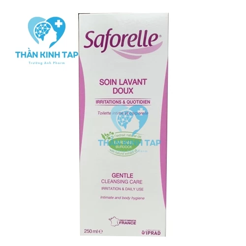 Saforelle - Hỗ trợ vệ sinh cơ quan ngoài và chăm sóc cơ thể