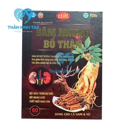 Sâm Nhung Bổ Thận - Cao Bạch linh 50mg Tadaphaco