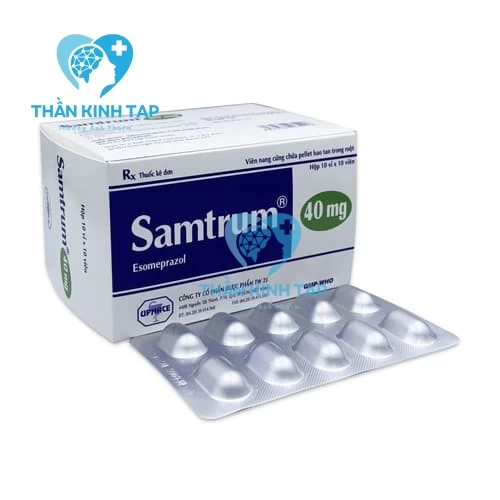 Samtrum 40 mg - Thuốc điều trị trào ngược dạ dày thực quản
