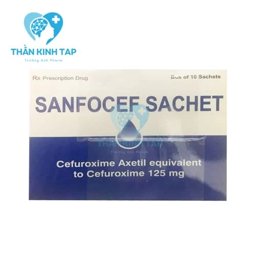 Sanfocef Sachet - Thuốc điều trị viêm tai giữa