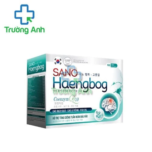 Sano Haengbog Santex - Hỗ trợ hoạt huyết, tuần hoàn máu não, giảm căng thẳng, lo âu