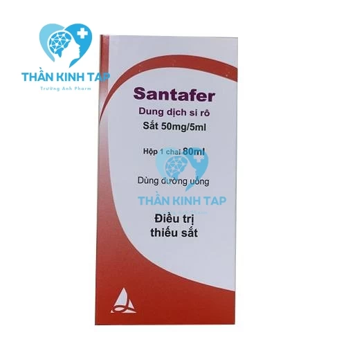 Santafer - Sắt 50mg/5ml Santa Farma