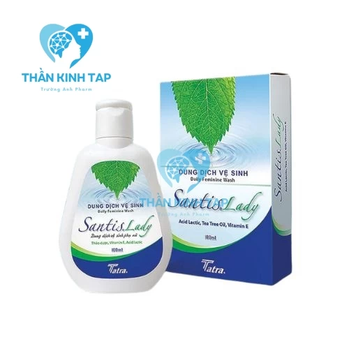Santis Lady - Dung dịch vệ sinh vùng kín hàng ngày