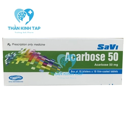 SaVi Acarbose 50 - Acarbose 50 mg Savipharm